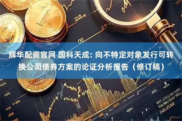 辉华配资官网 国科天成: 向不特定对象发行可转换公司债券方案的论证分析报告（修订稿）